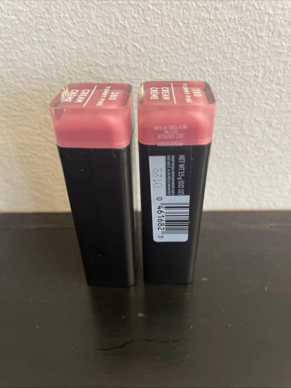COVERGIRL Exhibitionist Creme Lipstick 380 Yummy Pink x2